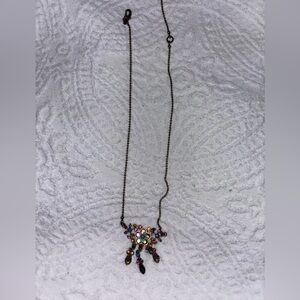 Michal Negrin Multicolor Pendant Necklace